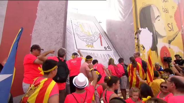 La Guardia Urbana cifra en &quot;aproximadamente un millón&quot; los asistentes a la Diada 2018