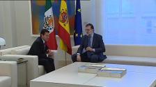 Enrique Peña Nieto se reúne en España con Rajoy