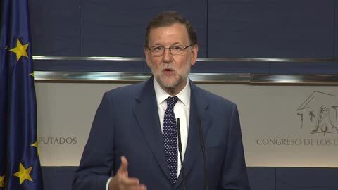 Vídeo: Rajoy garantiza que seguirá intentando la investidura aunque fracase el viernes