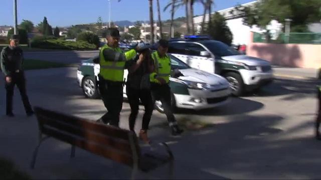 Imagen de la detenida