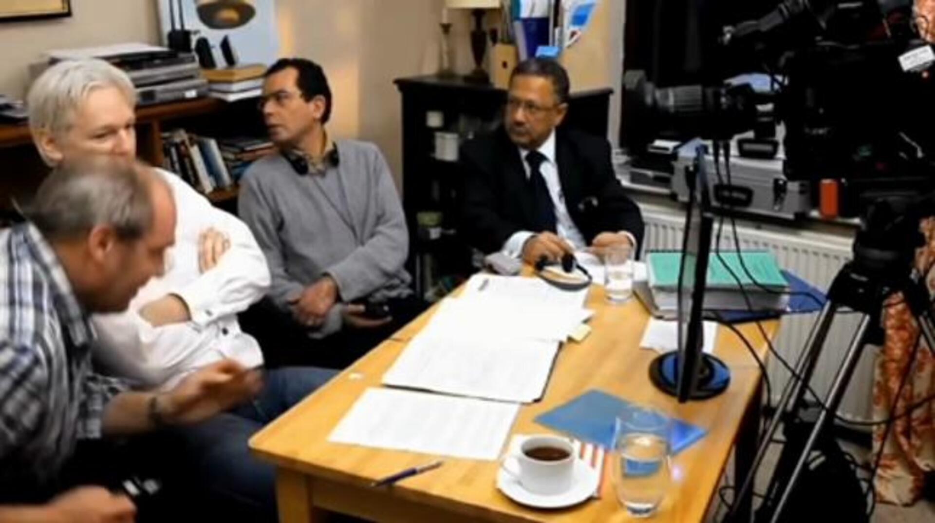 El fundador de WikiLeaks, Julian Assange