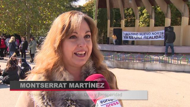 Un flashmob para celebrar la aprobación del proyecto &#039;Madrid Nuevo Norte&#039;