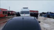 Mueren siete personas, entre ellas cuatro niños, en un accidente de autobús en Rusia