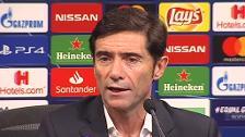 Marcelino: "Creo que todavía no estamos preparados para competir con equipos de este nivel"