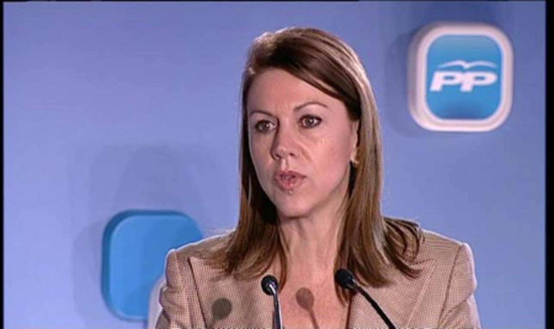 Cospedal pide a CiU que dé explicaciones sobre las supuestos casos de corrupción