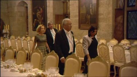Vídeo: Cena de Gala en el Palacio de los Duques de Braganza de Oporto a los Reyes de España