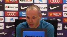 Iniesta anuncia su marcha del FC Barcelona