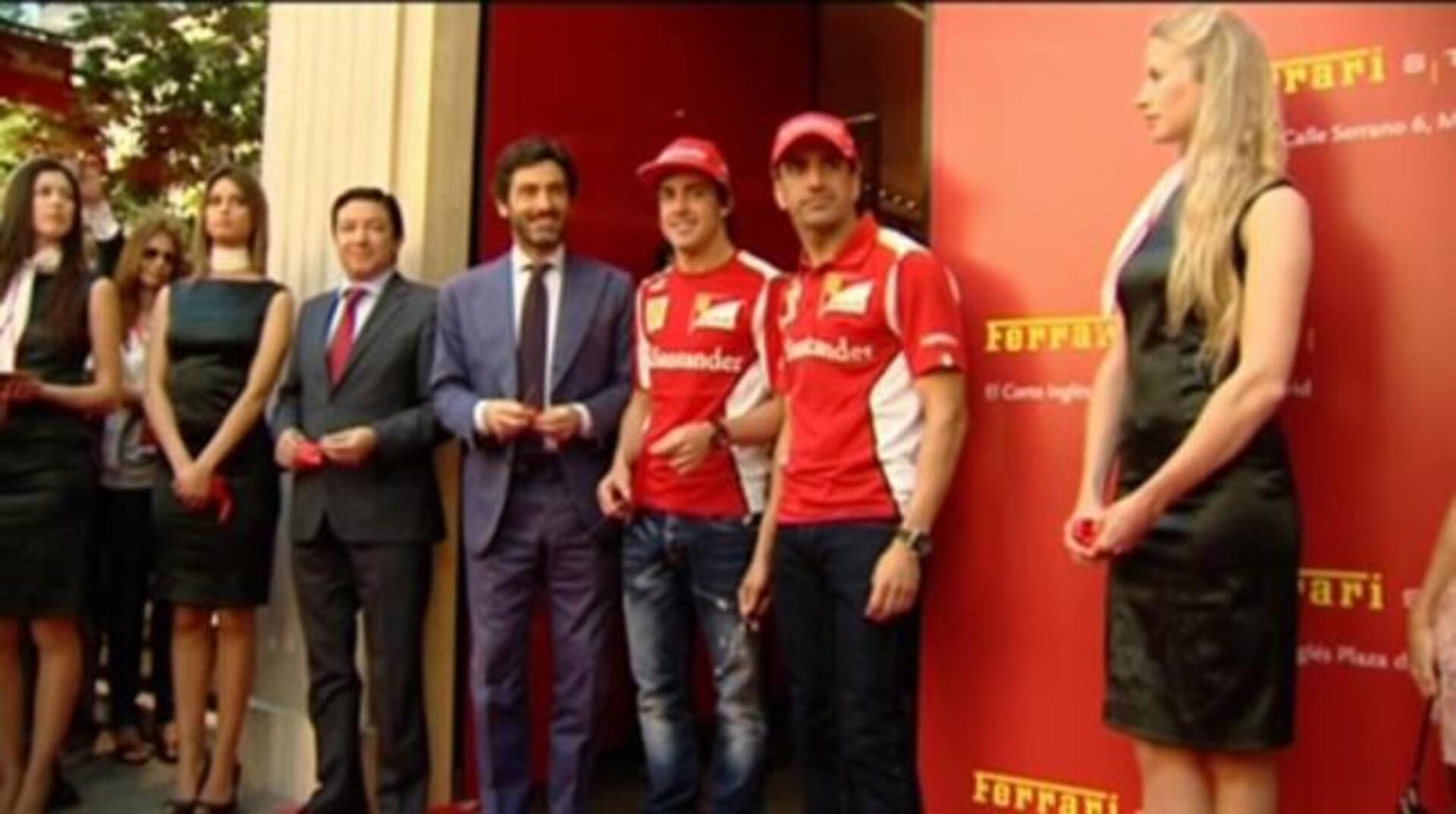 Fernando Alonso celebra su cumpleaños con Dasha Kapustina en Budapest