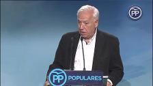 Margallo bromea con el escaso apoyo recibido en las primarias