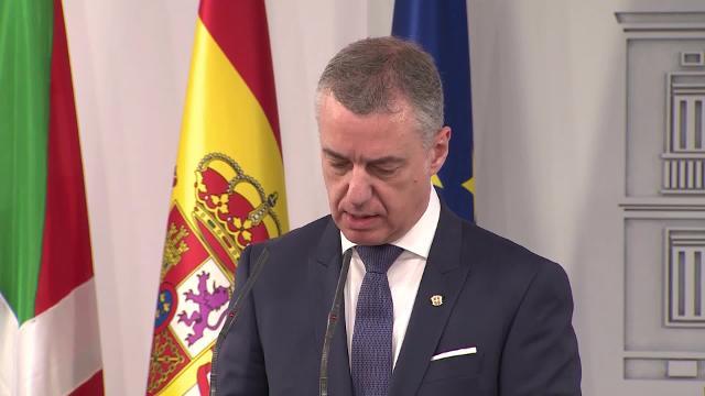 Sánchez y Urkullu abordan el acercamiento de presos