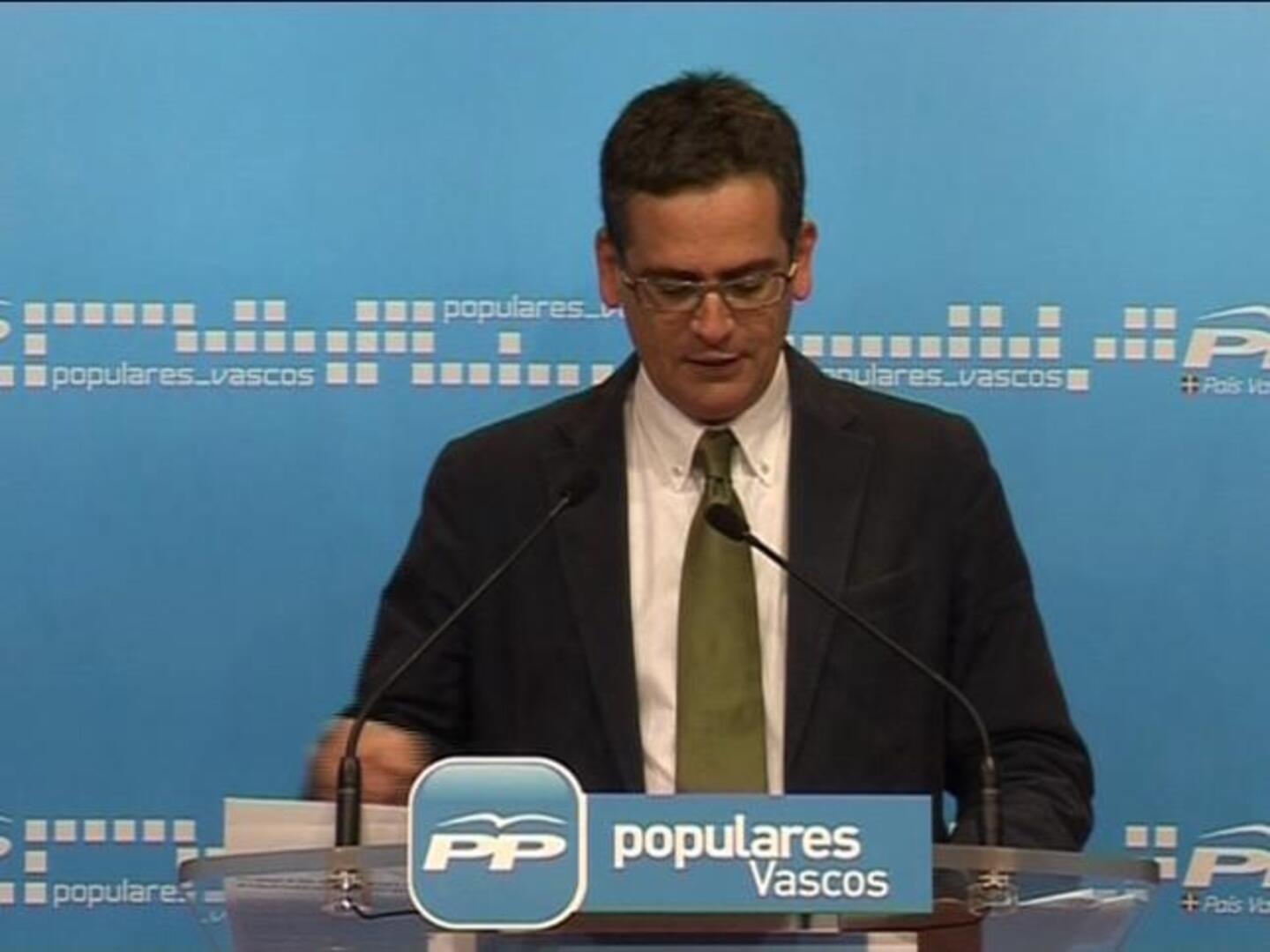 El PP pide a Urkullu «altura de miras» para hacer posible un pacto a tres