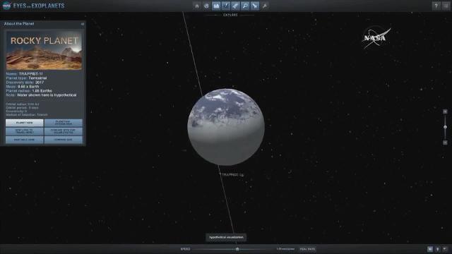 Ilustración de la portada de la revista «Nature» con el anuncio del nuevo sistema solar