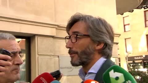 Rita Barbera, fotografiada este miércoles a la salida de su casa en Valencia