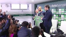 El Betis presenta oficialmente a su nuevo jugador Jesé Rodríguez