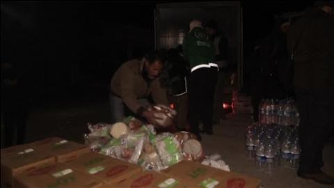 Autobuses evacúan civiles del este de Alepo