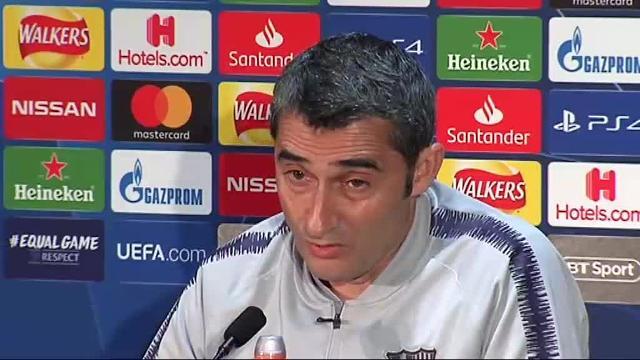 Valverde: &quot;Hemos respondido tanto en Liga como en Champions con buenas actuaciones y esperamos poder mañana repetirlo&quot;