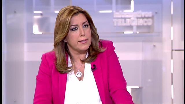 La presidenta de la Junta de Andalucia, Susana Diaz