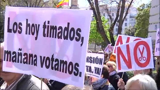Los pensionistas vuelven a tomar las calles de las grandes ciudades