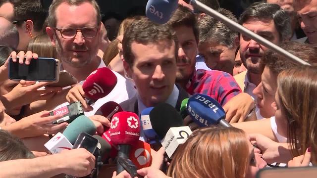 Pablo Casado, candidato a la presidencia del PP