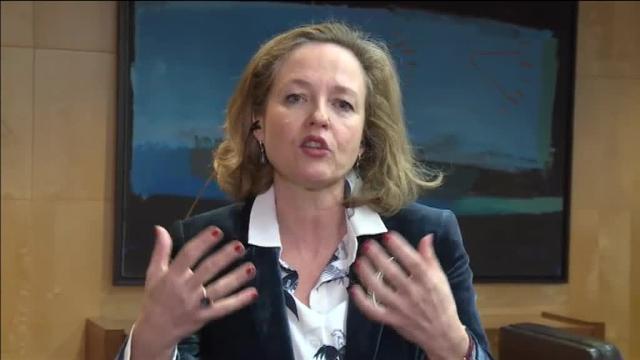 Nadia Calviño: &quot;Me sorprende que las derechas de las tres cabezas hayan votado igual que los independentistas&quot;