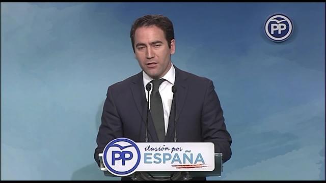 El secretario general del PP, Teodoro García-gea