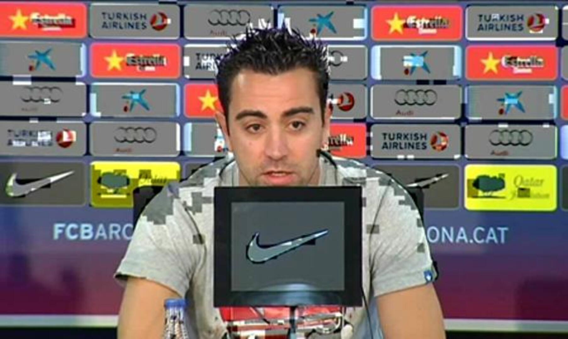 Xavi: «Nos preocupa no ser líderes y estar a tres puntos»