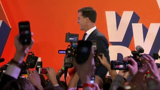 Rutte, en una imagen de este miércoles