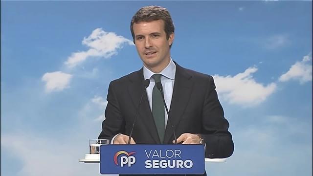 Casado carga contra Vox y Ciudadanos