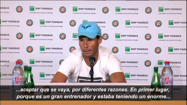Rafa Nadal: &quot;Espero que Zidane vuelva&quot;