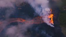 El volcán Kilauea amenaza una central geotérmica