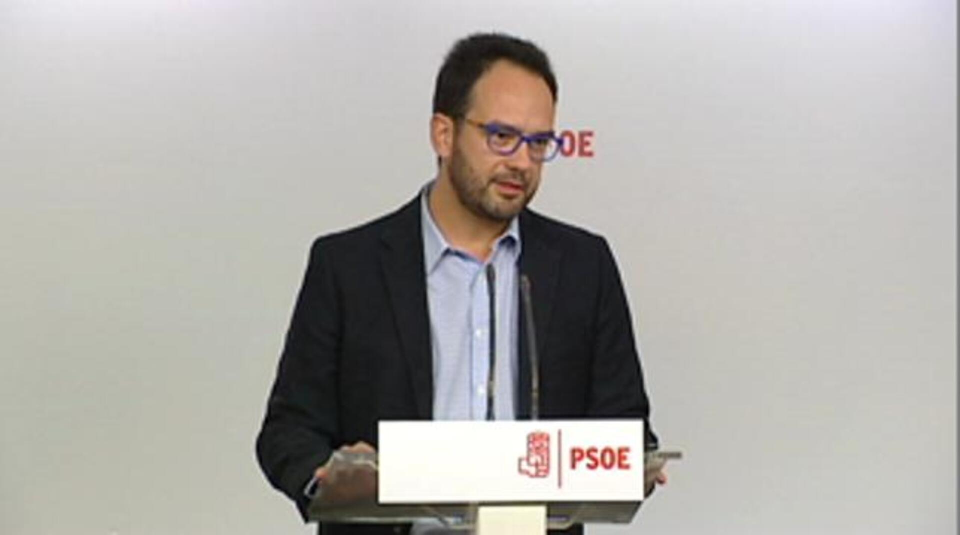 Antonio Hernando, portavoz del PSOE en el Congreso
