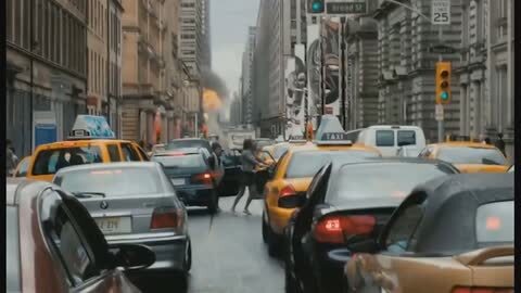 Madoxx entre sus padres, en la ceremonia de los Oscar de 2013