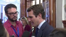 Casado: "Yo no he llamado golpista al presidente del Gobierno"