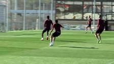 El Athletic Club sigue preparando el partido de Liga del lunes ante el Huesca