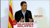 Iceta reclama el indulto para los líderes secesionistas y el PSOE duda