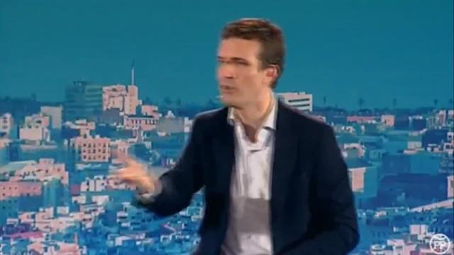 Casado alerta de que puedan desplazarse radicales a Cataluña