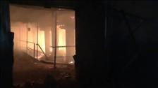 Fallece un bombero en Rusia en la extinción de un incendio en una fábrica