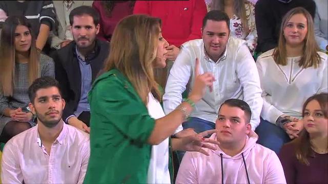 Susana Díaz asegura que quien vote a Ciudadanos es &quot;para que gobierne&quot; el PP
