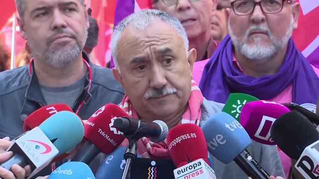 Álvarez (UGT): &quot;Nadie puede meter la mano ni el pie en Venezuela&quot;