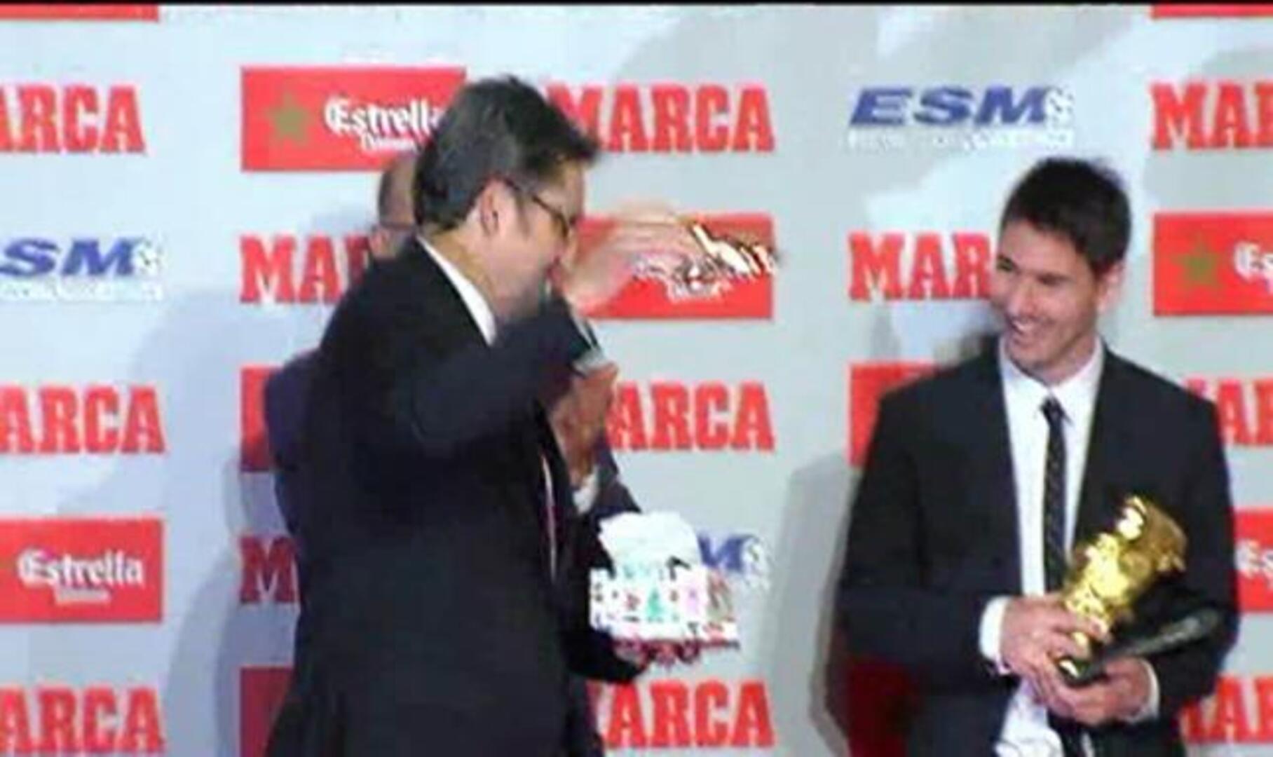 Messi recoge su Bota de Oro
