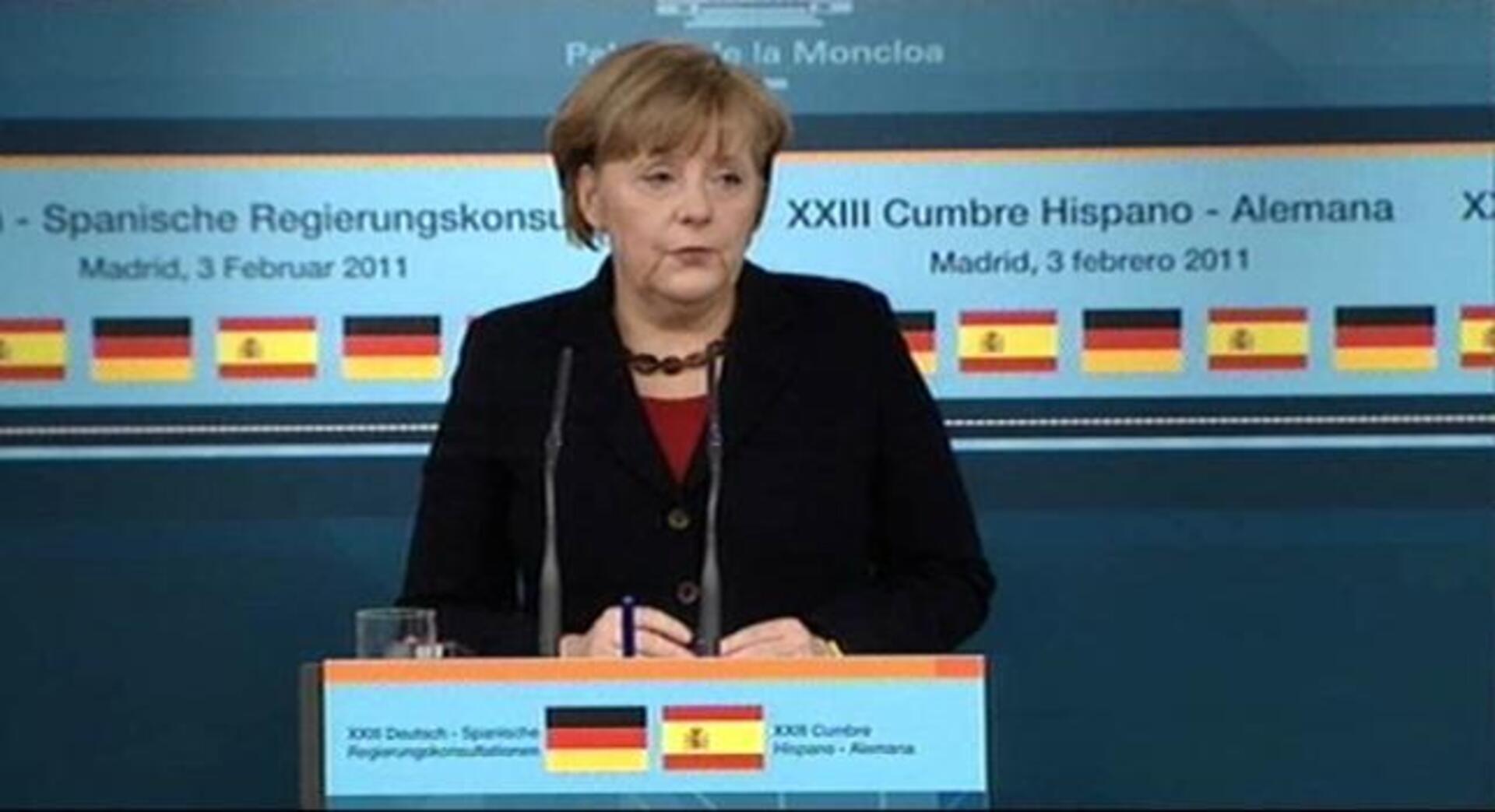 Merkel: «Las reformas permiten cambiar el rumbo de España»