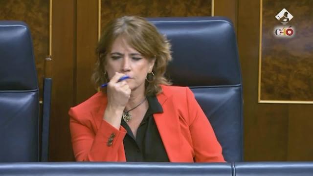 Hernando a Delgado: &quot;Su presencia mancilla esta cámara&quot;