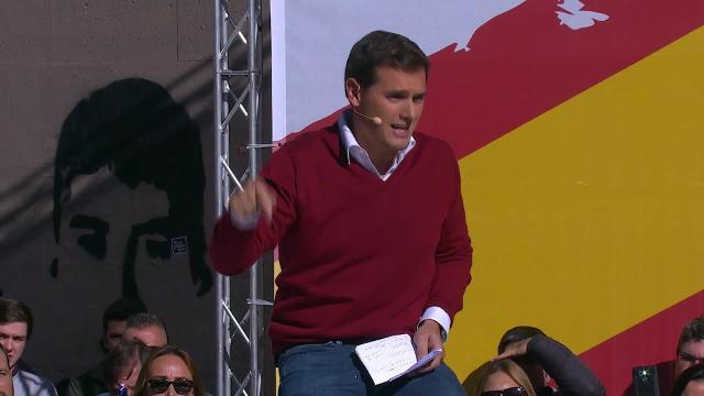 Rivera da su apoyo a la Guardia Civil en Alsasua