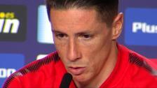 Fernando Torres: "Títulos puedes ganar muchos, pero el cariño es lo máximo que me llevo, y eso es el Atleti".