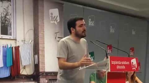 Alberto Garzón, coordinador federal de IU