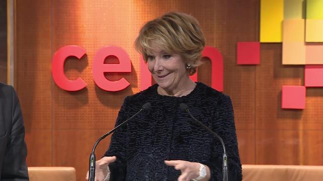 Vídeo: Aguirre afirma que le «divertiría muchísimo» competir con Errejó