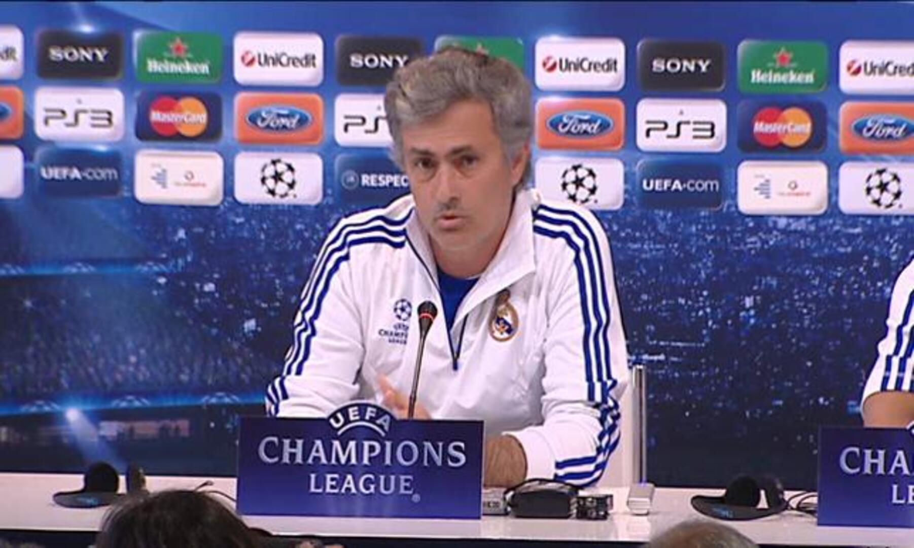 Mourinho: «Si el árbitro se equivoca, Pep estará contento»