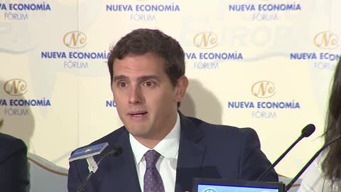 Albert Rivera junto a Begoña Villacís