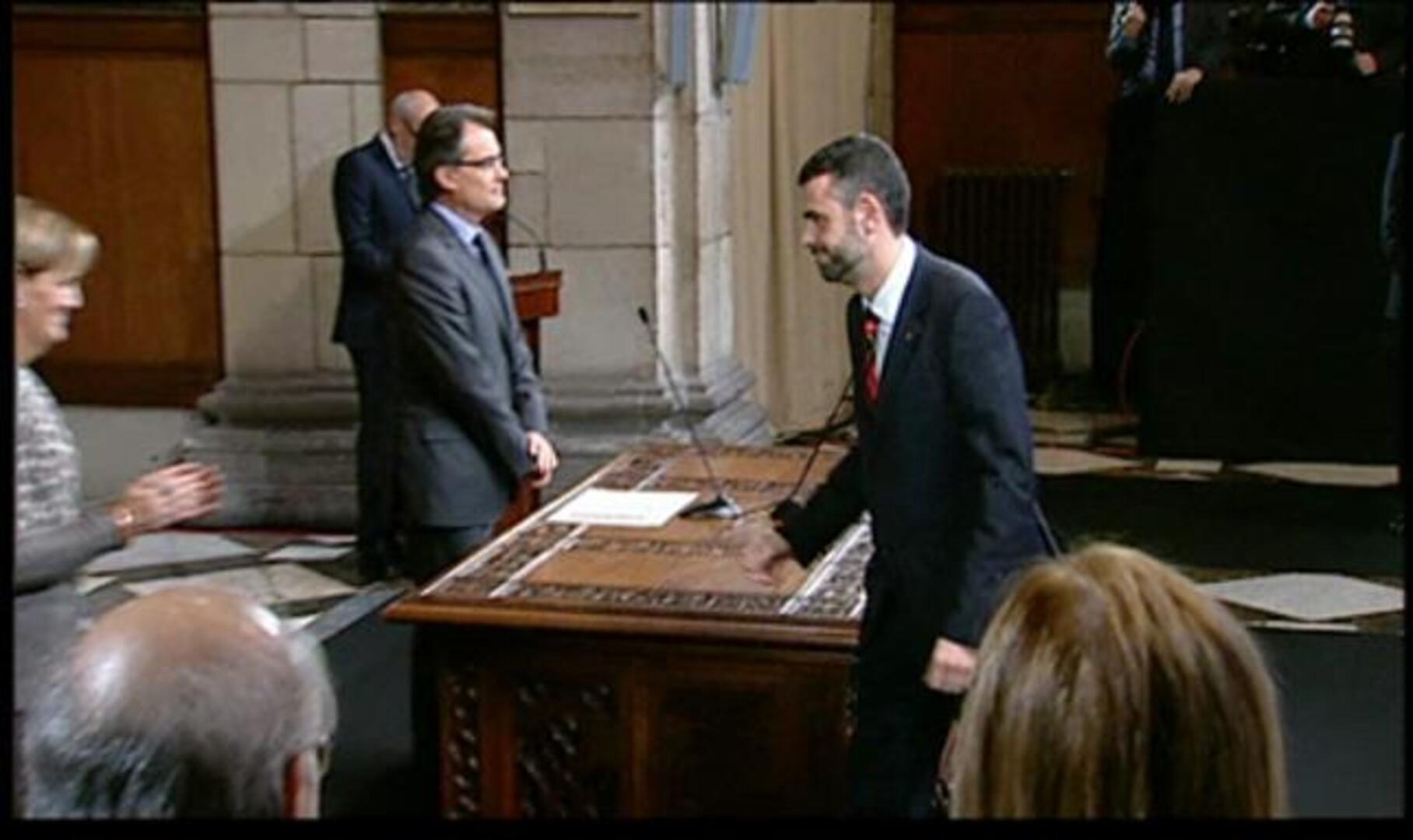 El núcleo duro de Mas controlará la deriva independentista catalana