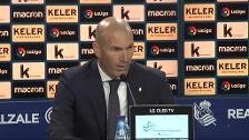 Zidane, sobre Bale: «Está claro lo que he hecho este fin de semana»